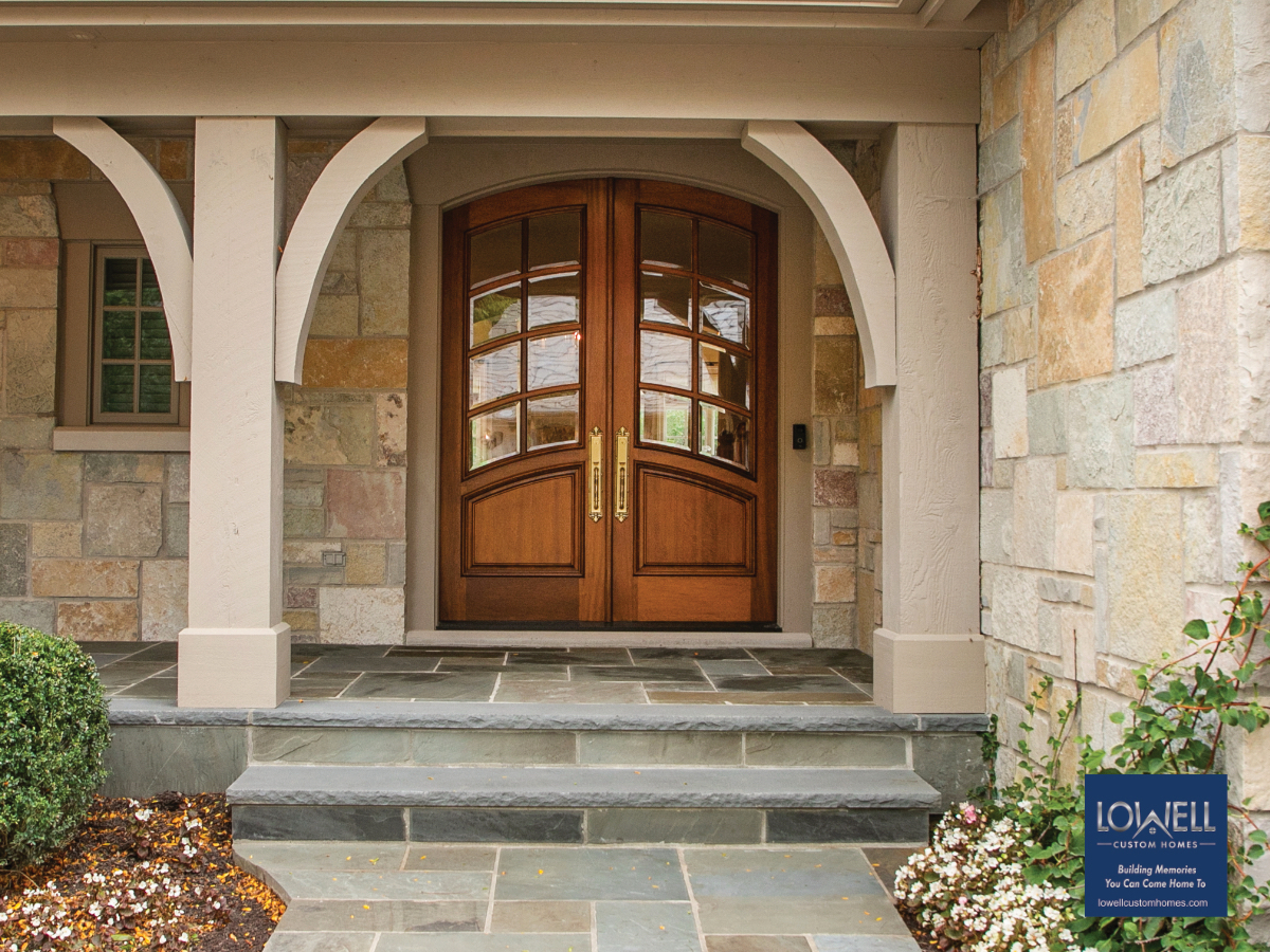 Lowell Custom Homes entry door